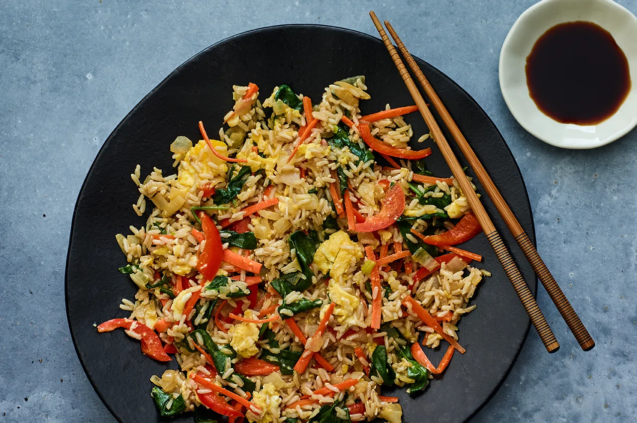 healthy fried rice